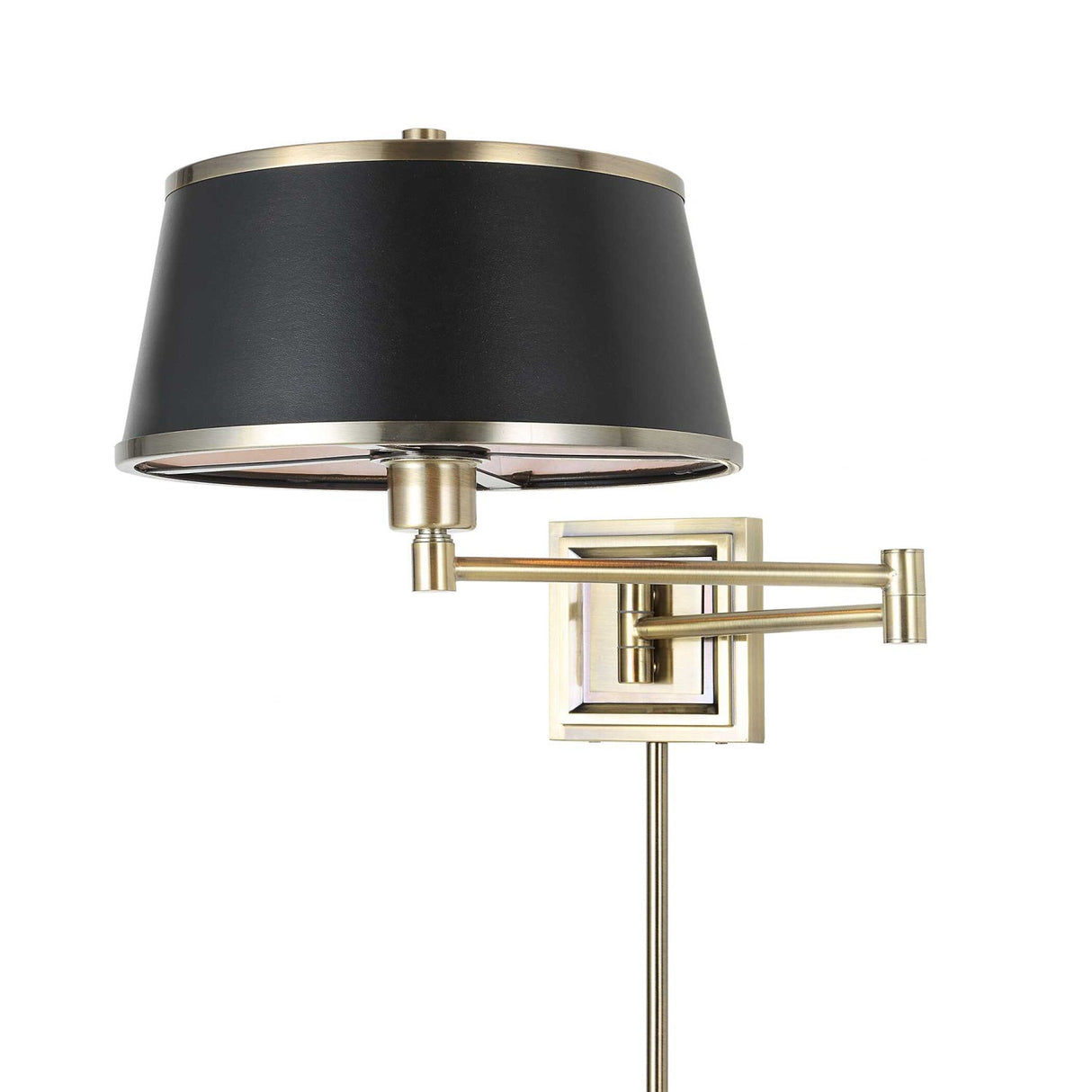 Modern European furniture - Black Leather Look Wall Lamp - www.oroa.com