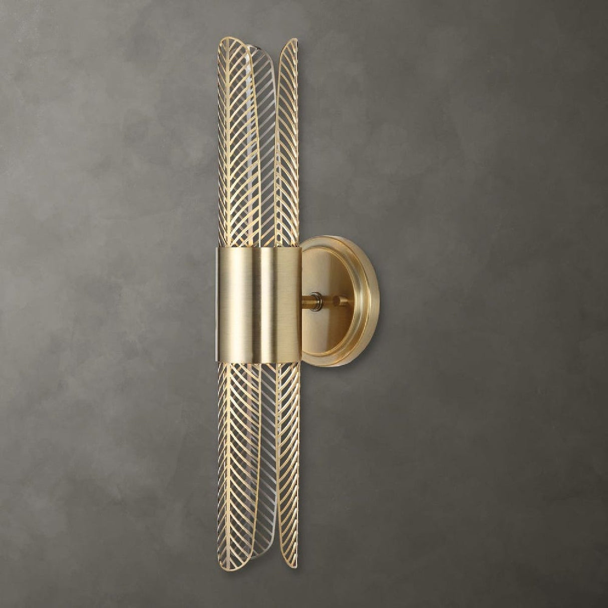 Brass Cutout LED Wall Lamp | Uttermost Cret - www.oroa.com
