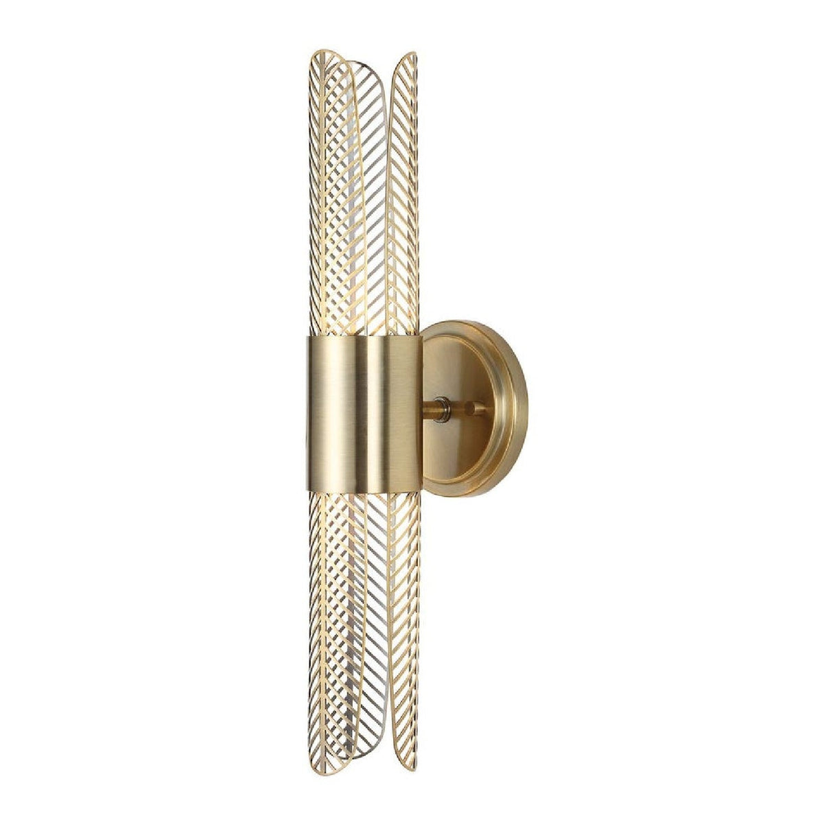 Brass Cutout LED Wall Lamp | Uttermost Cret - www.oroa.com