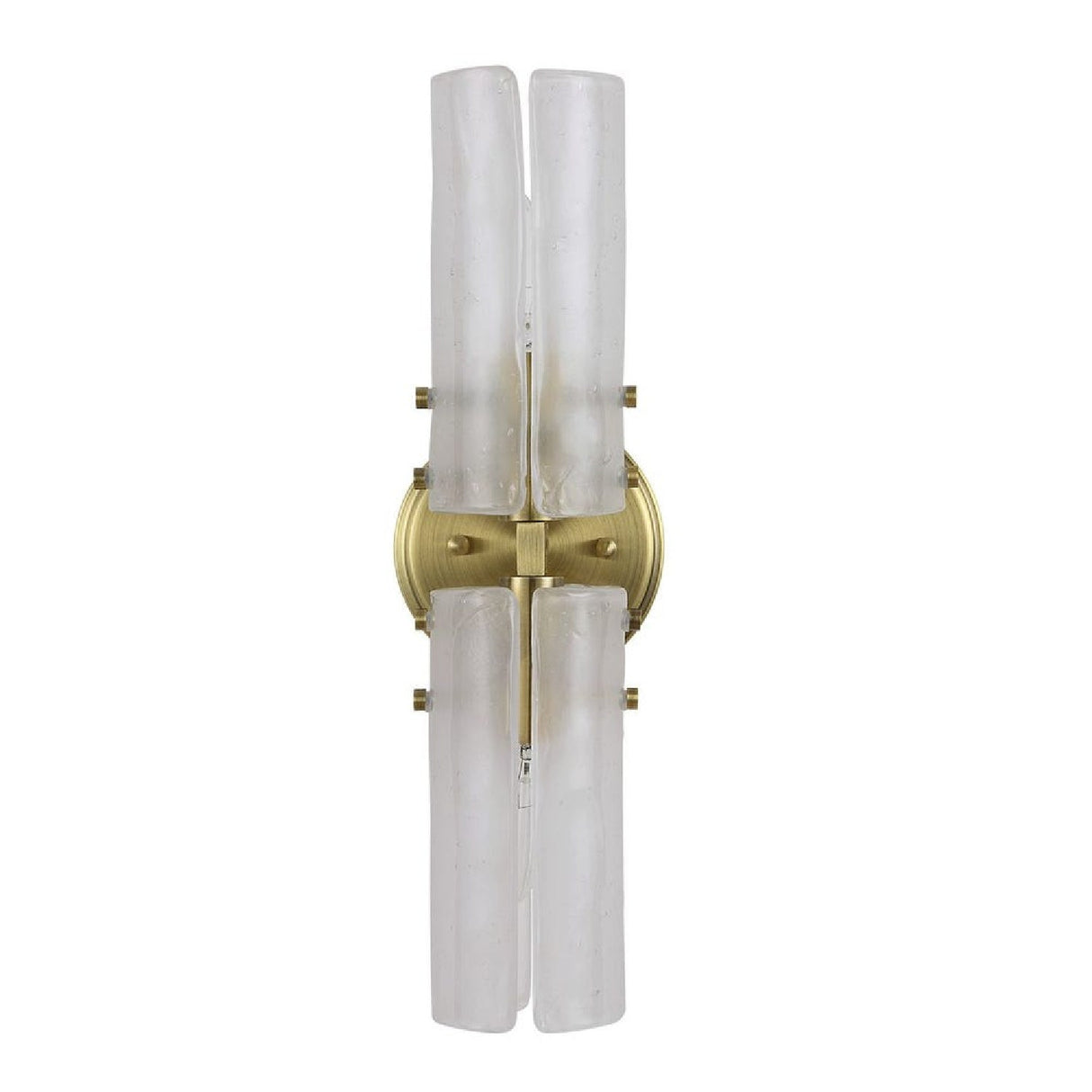 Seeded Glass Panels Wall Lamp | Uttermost Mistie - www.oroa.com