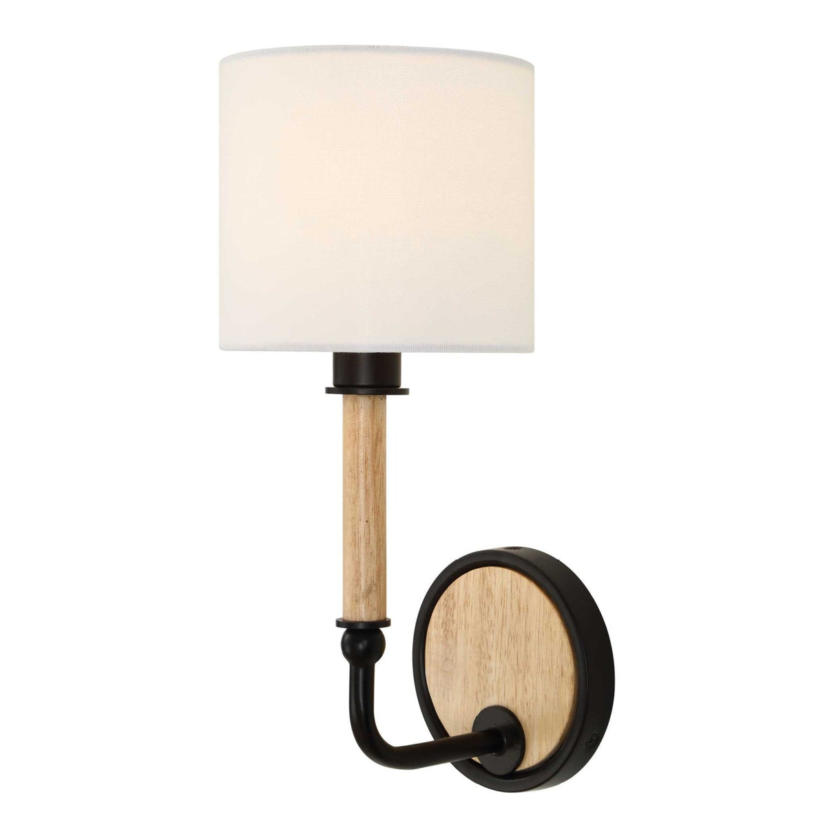Modern European furniture - White Linen Wall Lamp - www.oroa.com