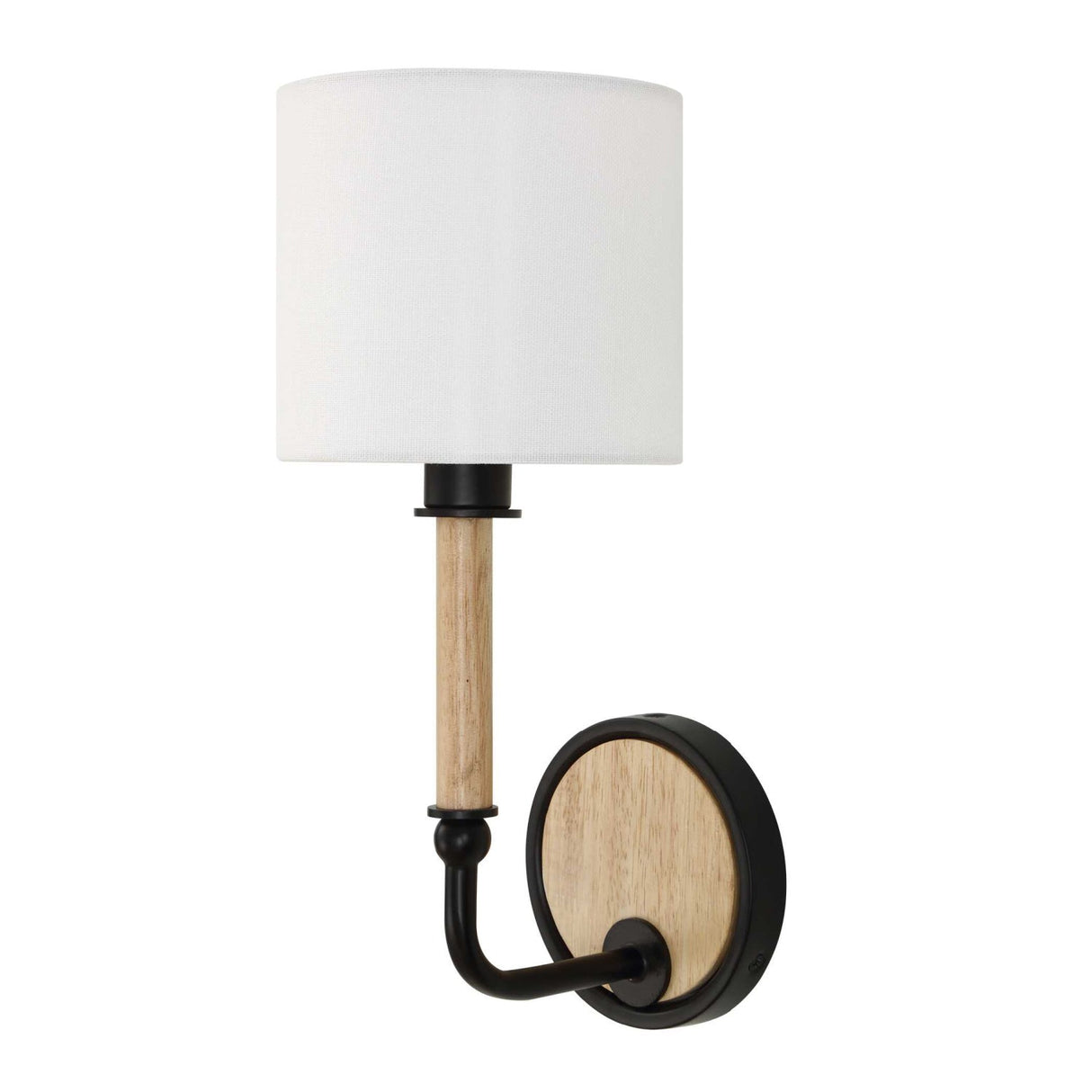 Modern European furniture - White Linen Wall Lamp - www.oroa.com