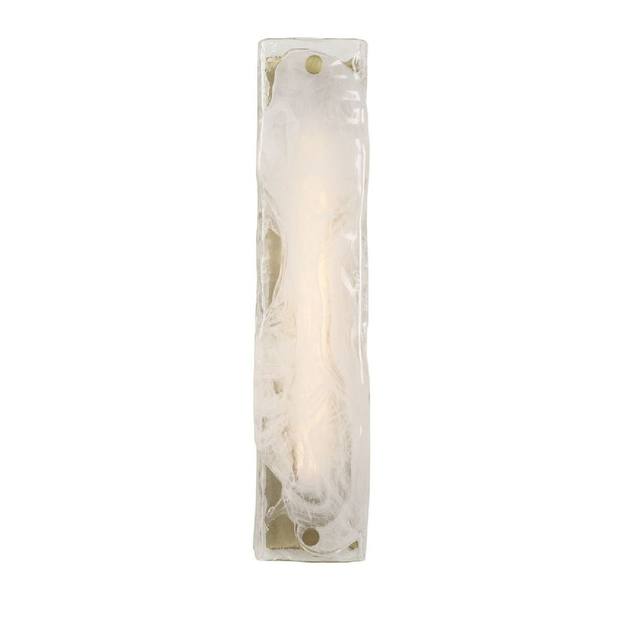 White Swirl Glass Wall Lamp | Uttermost Taffy - www.oroa.com