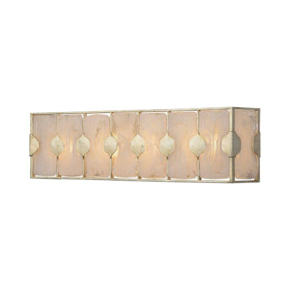 Swirl Glass 4-Light Vanity Lamp | Uttermost Rene - www.oroa.com
