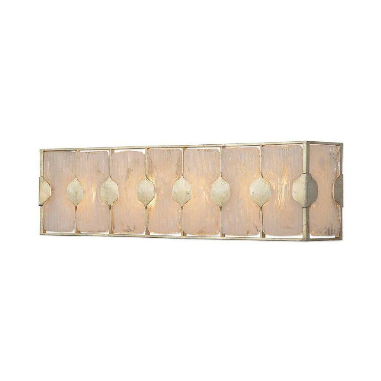 Swirl Glass 4-Light Vanity Lamp | Uttermost Rene - www.oroa.com