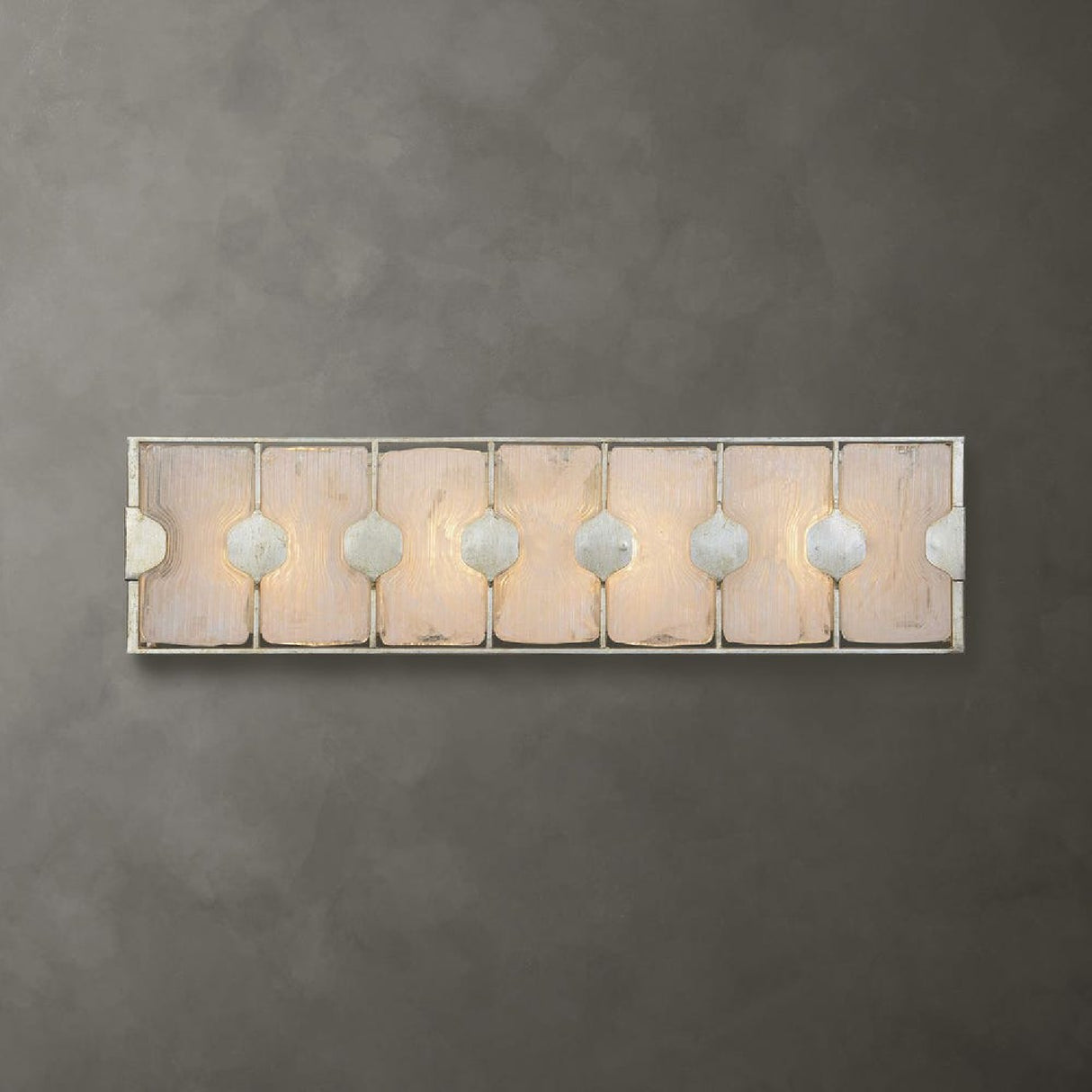 Swirl Glass 4-Light Vanity Lamp | Uttermost Rene - www.oroa.com