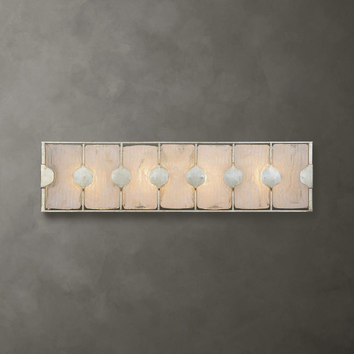 Swirl Glass 4-Light Vanity Lamp | Uttermost Rene - www.oroa.com
