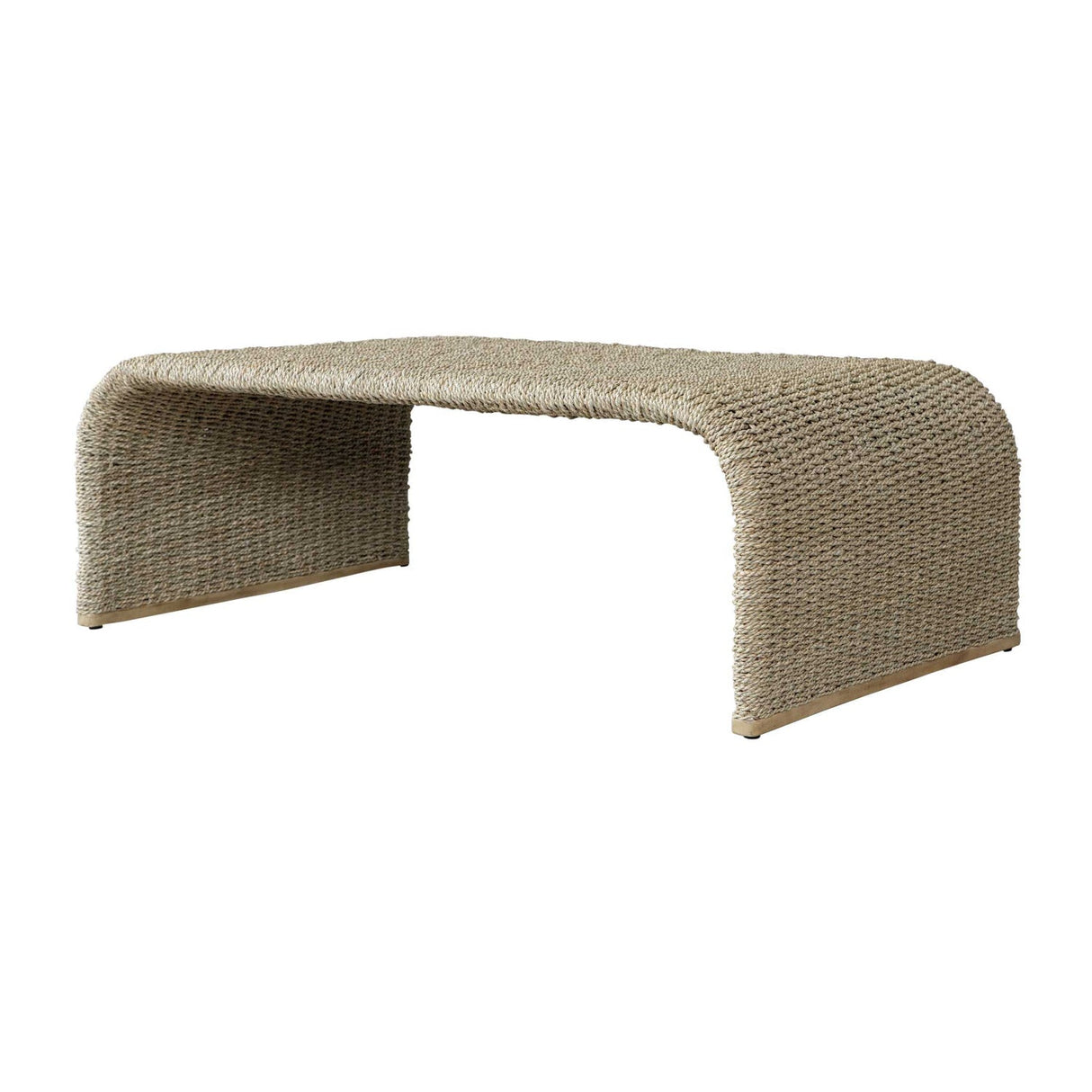 Modern European furniture - Woven Seagrass Coffee Table - www.oroa.com