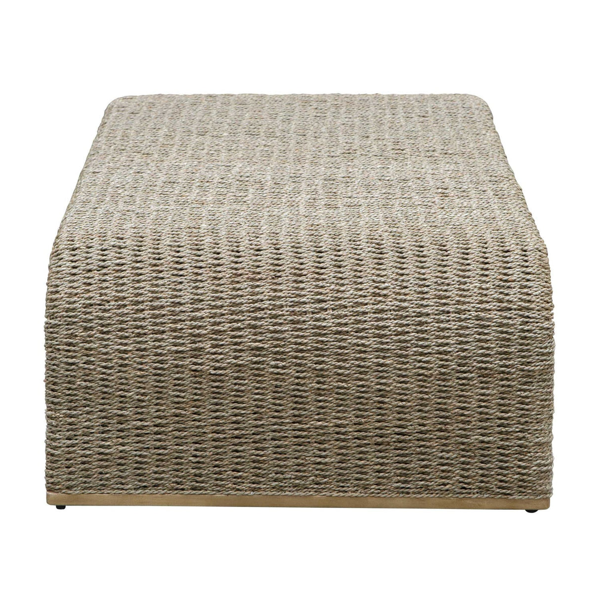 Modern European furniture - Woven Seagrass Coffee Table - www.oroa.com