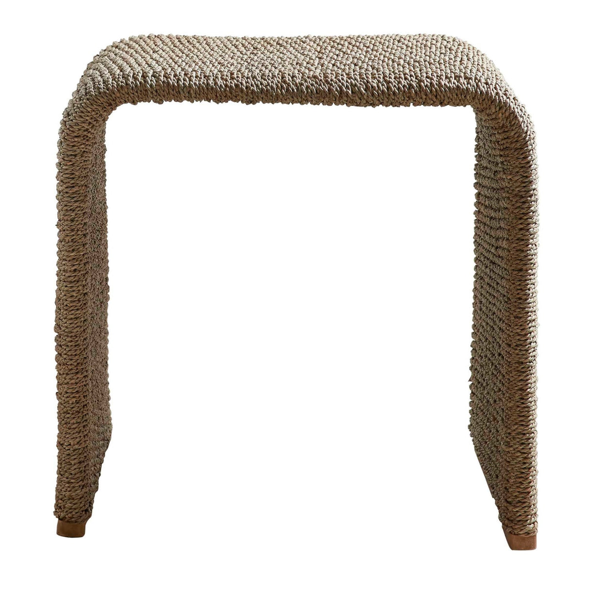 Modern European furniture - Woven Seagrass End Table - www.oroa.com