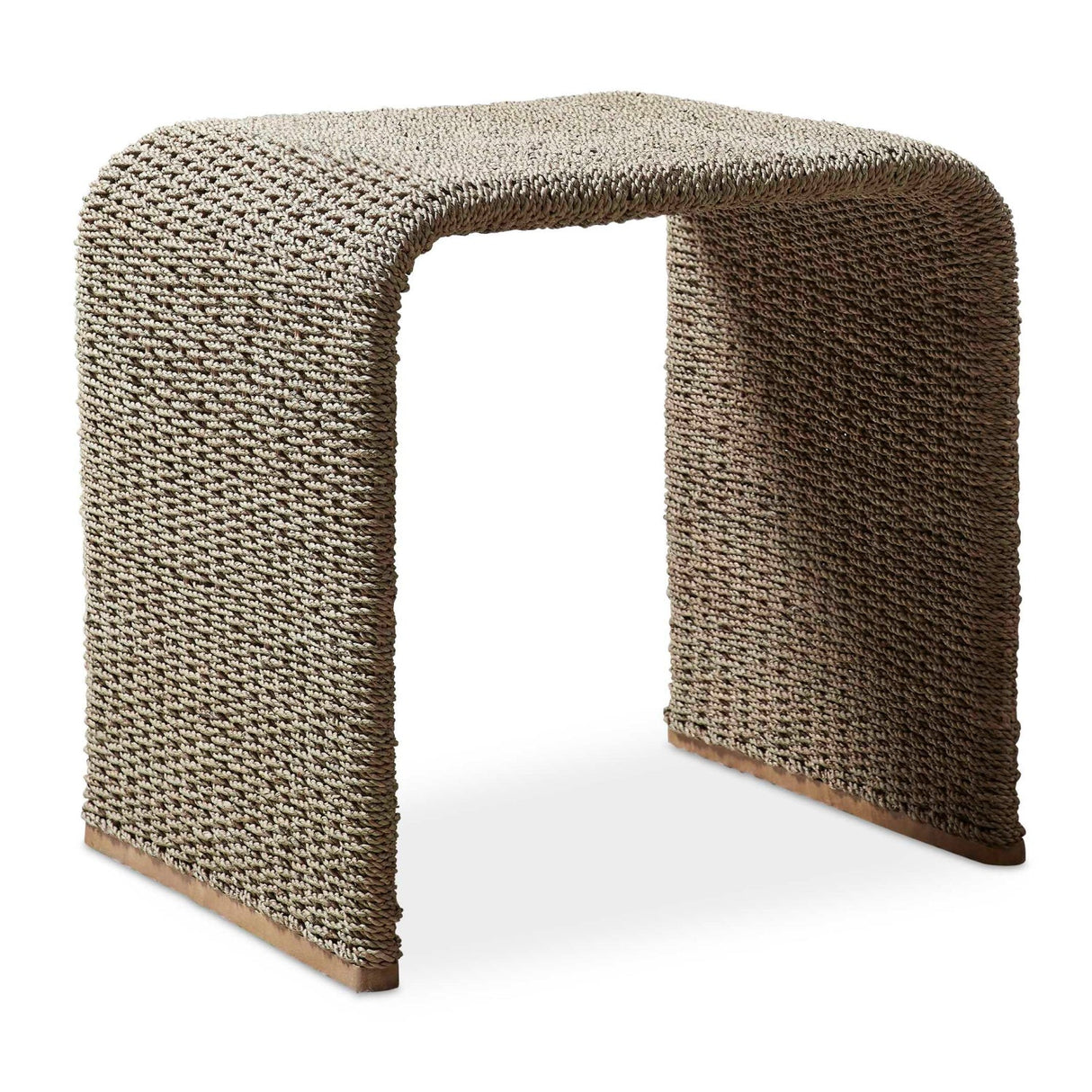 Modern European furniture - Woven Seagrass End Table - www.oroa.com