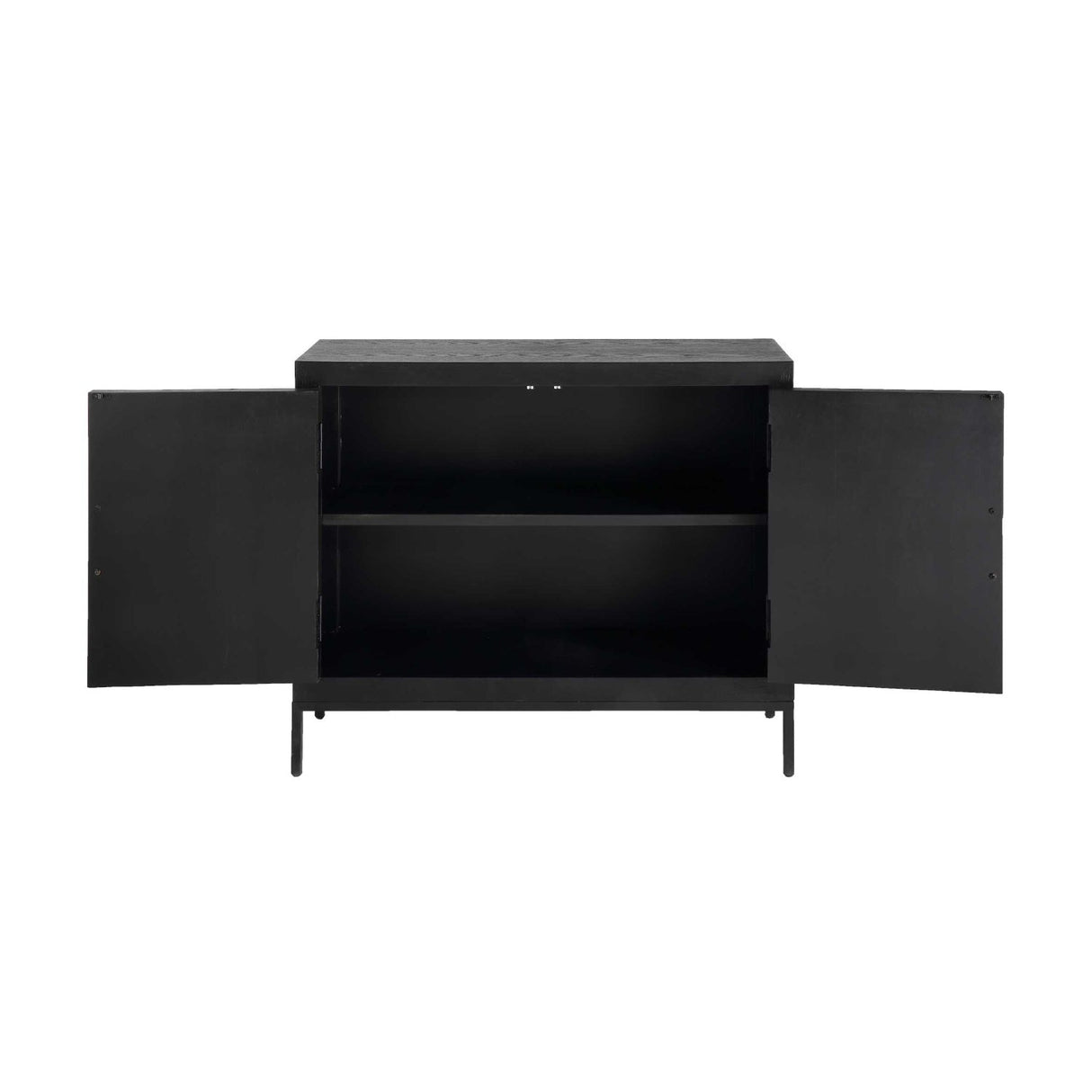 Modern European furniture - 2-Door Oak Veneer Cabinet - www.oroa.com