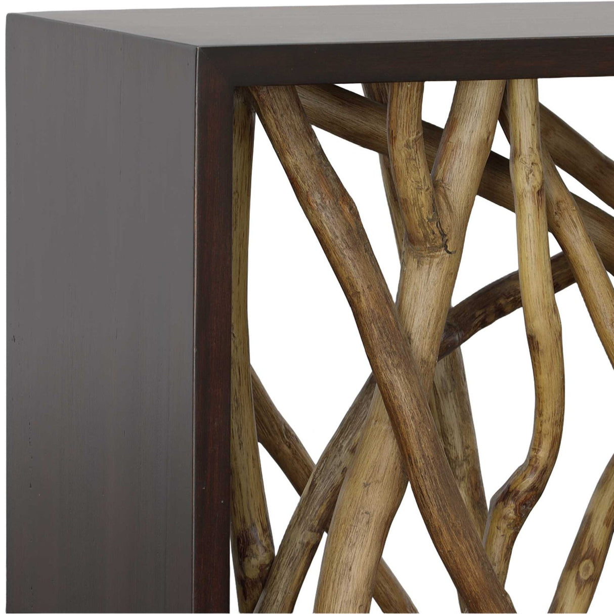 Teak Branches Console Table by Uttermost Maze, alternate view 4