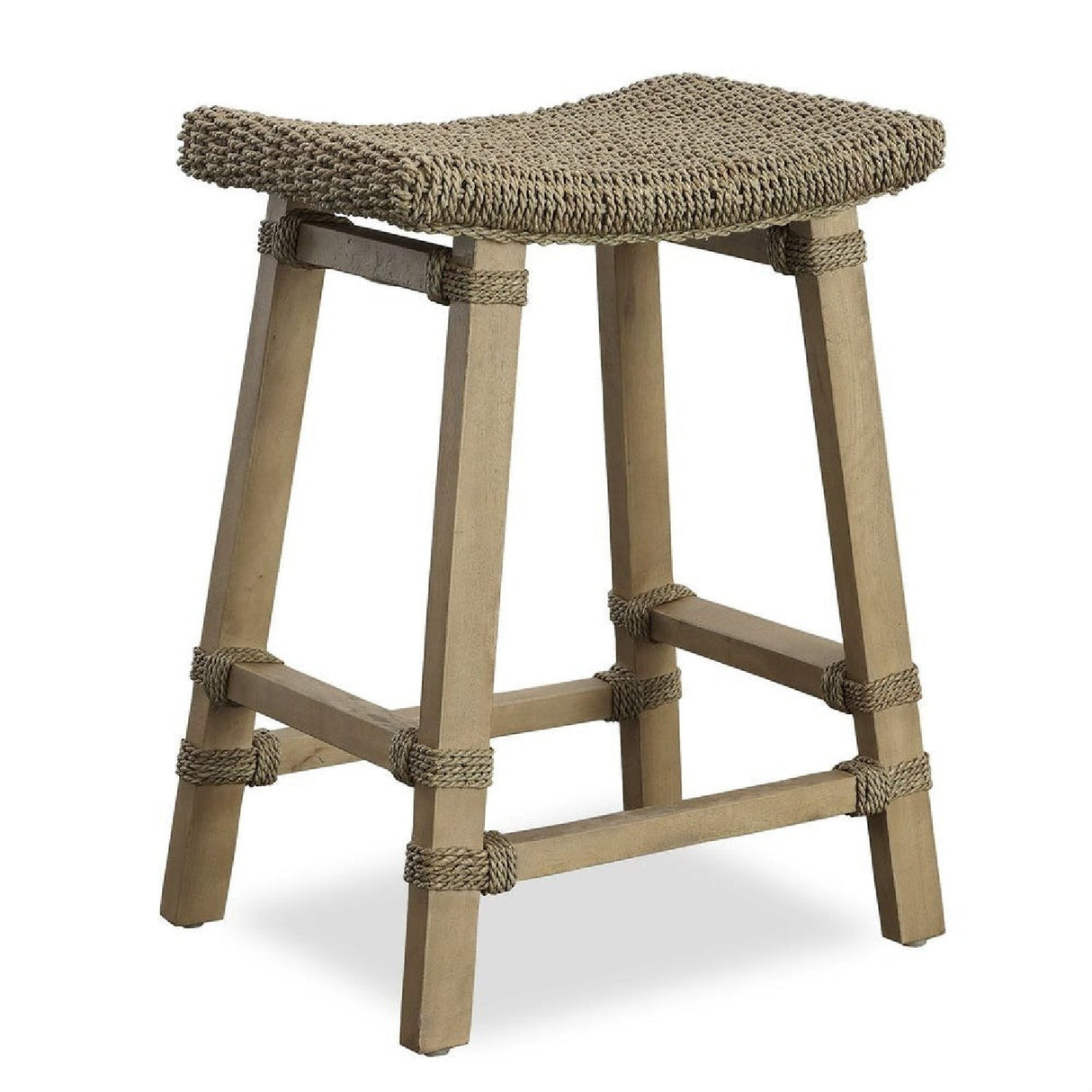 Mango Wood Counter Stool by Uttermost Everglade