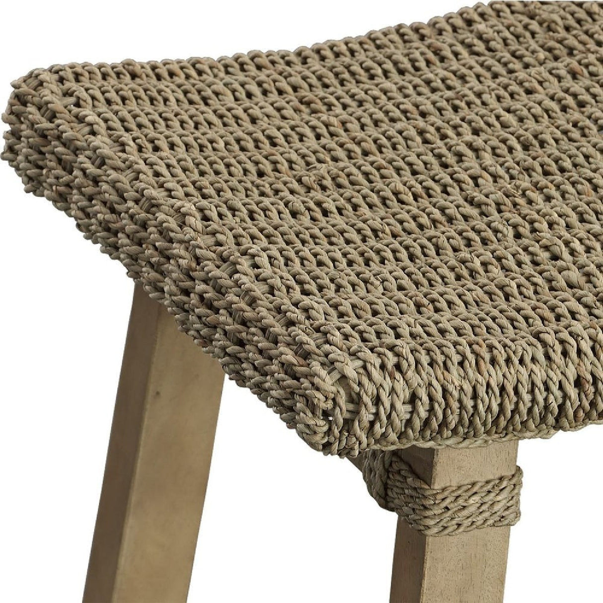 Mango Wood Counter Stool by Uttermost Everglade, alternate view 5