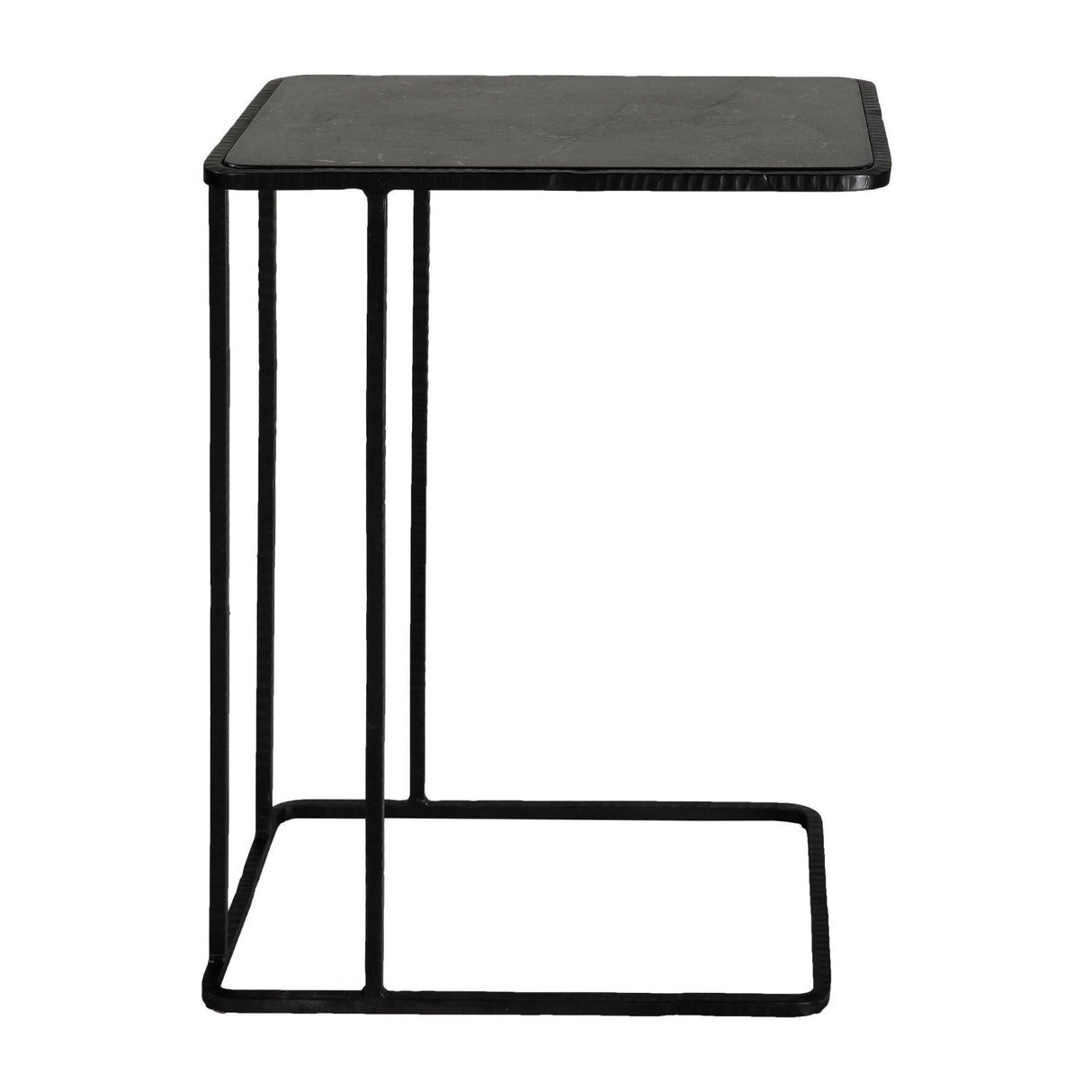 Bluestone C-Shaped Accent Table by Uttermost Cavern