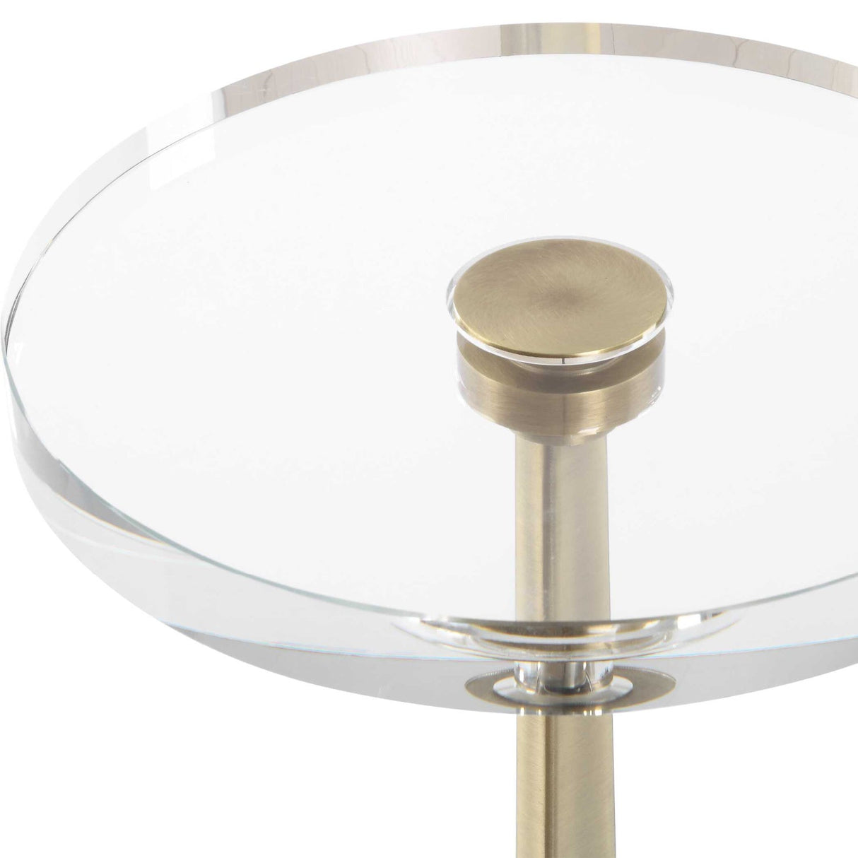 Round Crystal Drink Table by Uttermost Groove, alternate view 8