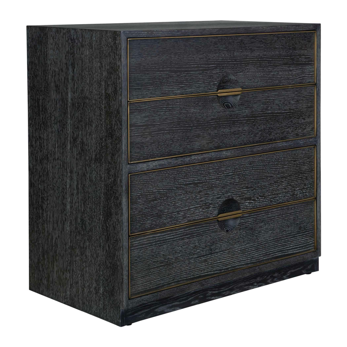 Dark Oak 4-Drawer Chest | Oroa.com