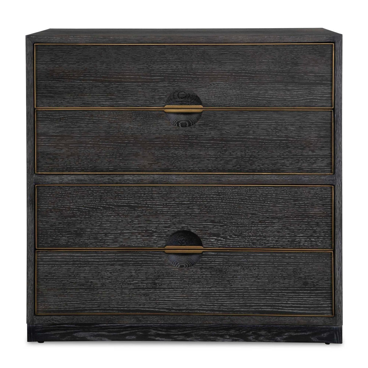 Dark Oak 4-Drawer Chest by Uttermost Besos