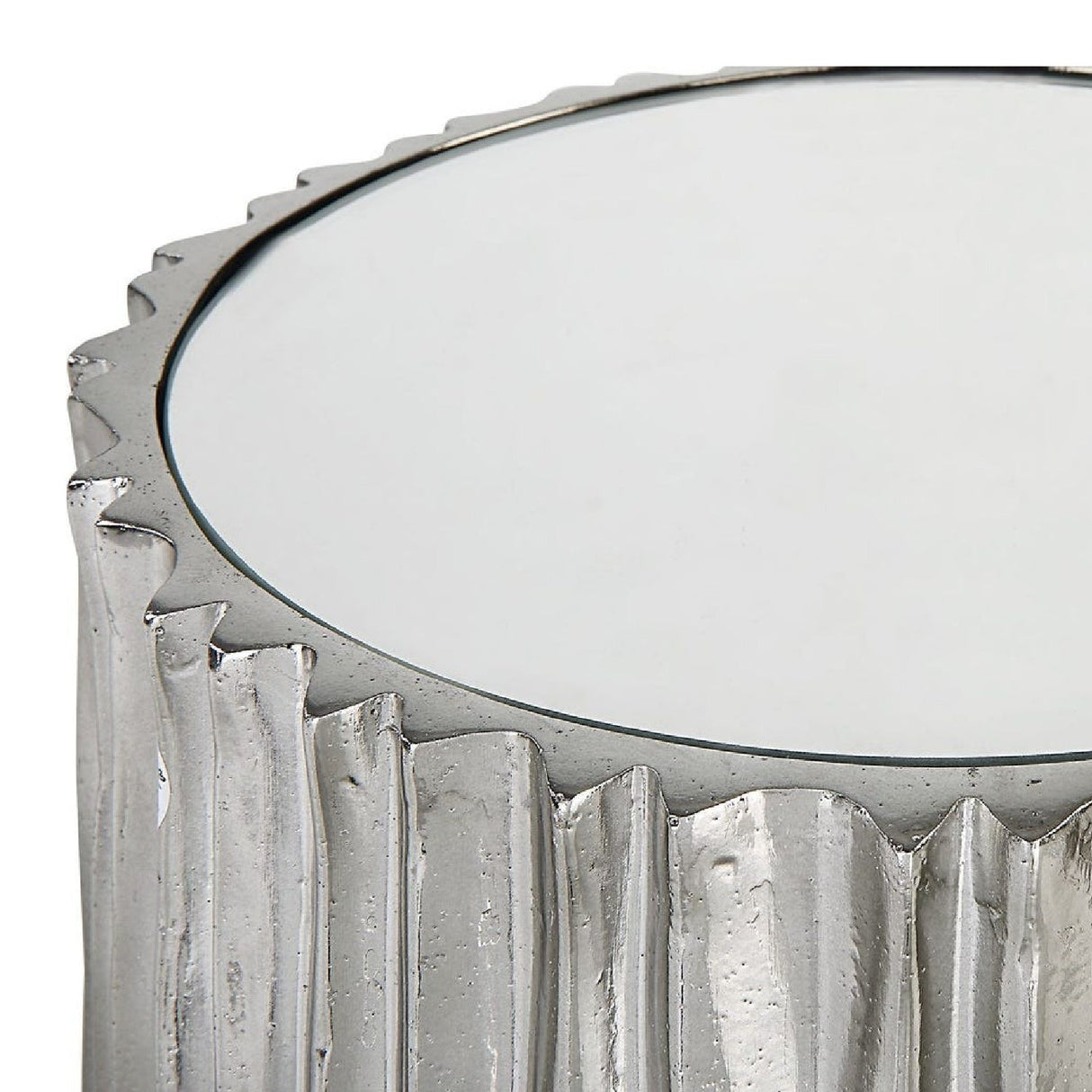 Modern European furniture - Textured Cylindrical Drink Table - www.oroa.com