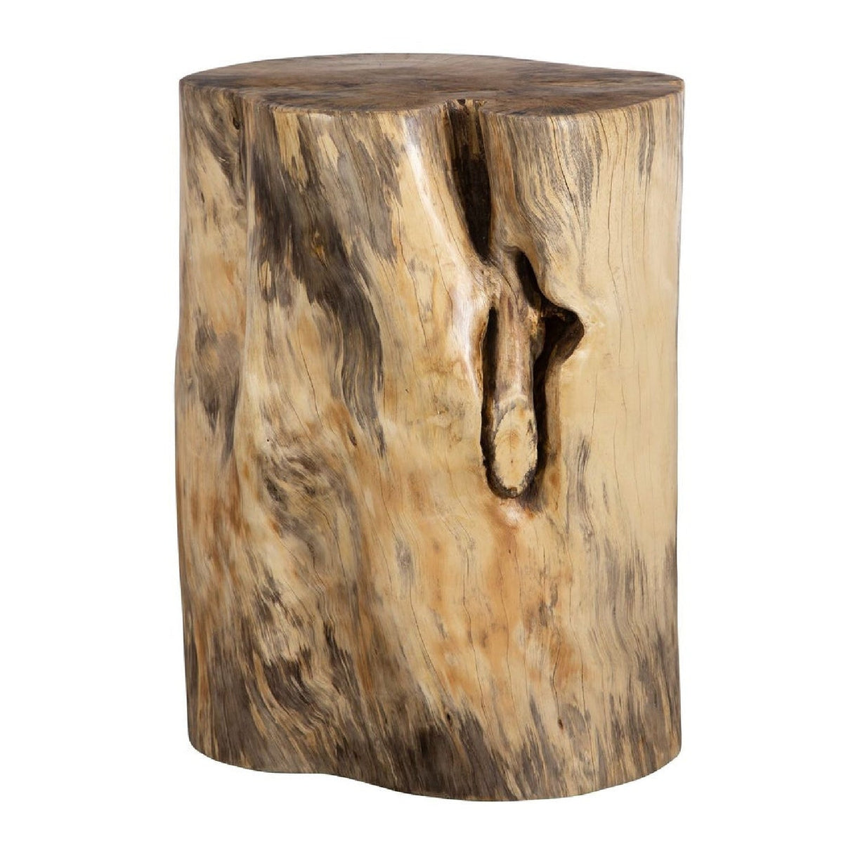 Tamarind Wood Accent Stool by Uttermost Habitat, alternate view 3
