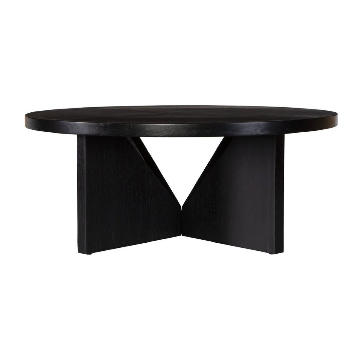 Black Mindi Veneer Coffee Table by Uttermost Nadette