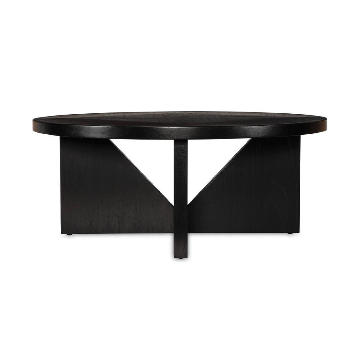 Black Mindi Veneer Coffee Table by Uttermost Nadette, alternate view 3