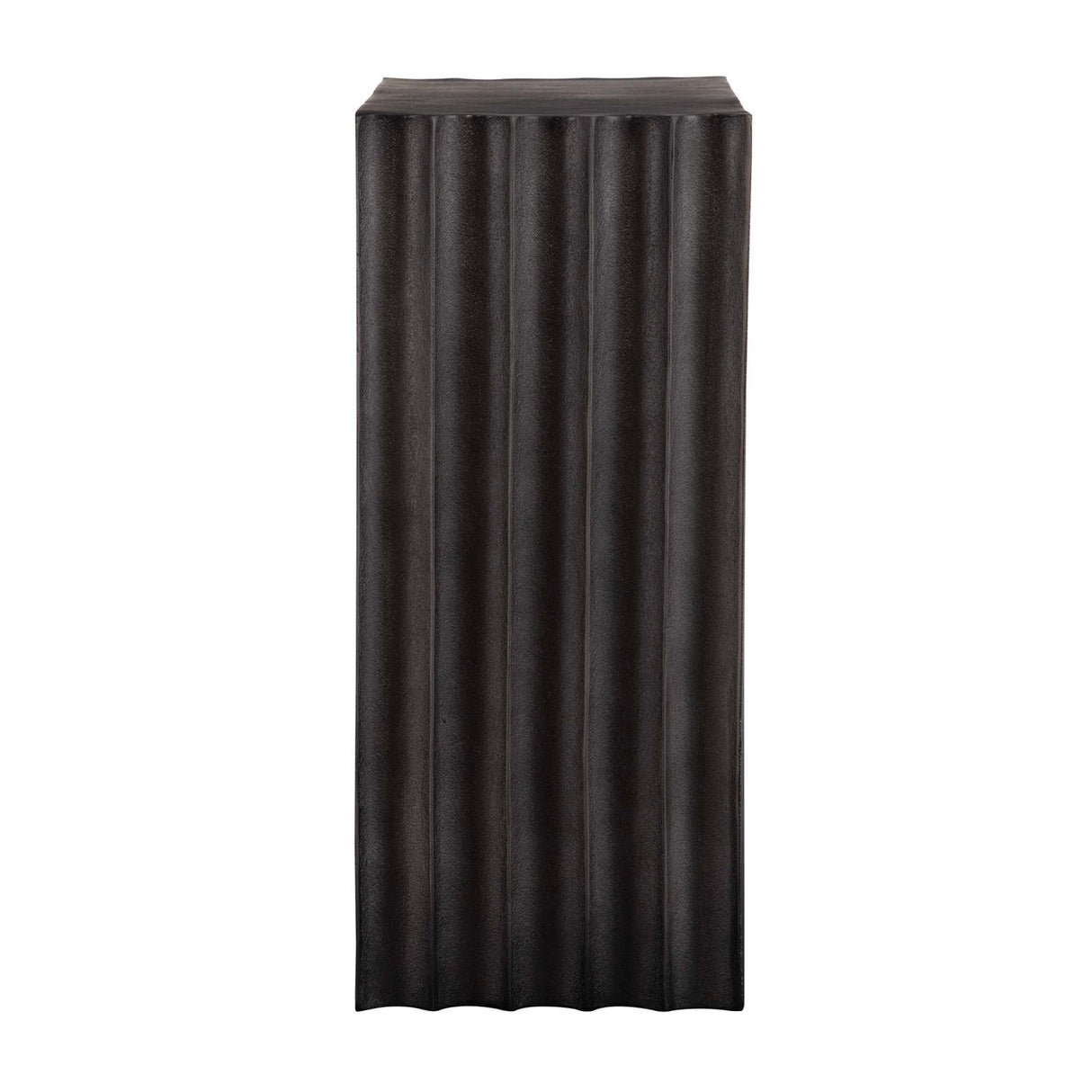 Modern European furniture - Antique Nickel Indoor/Outdoor Accent Table - www.oroa.com