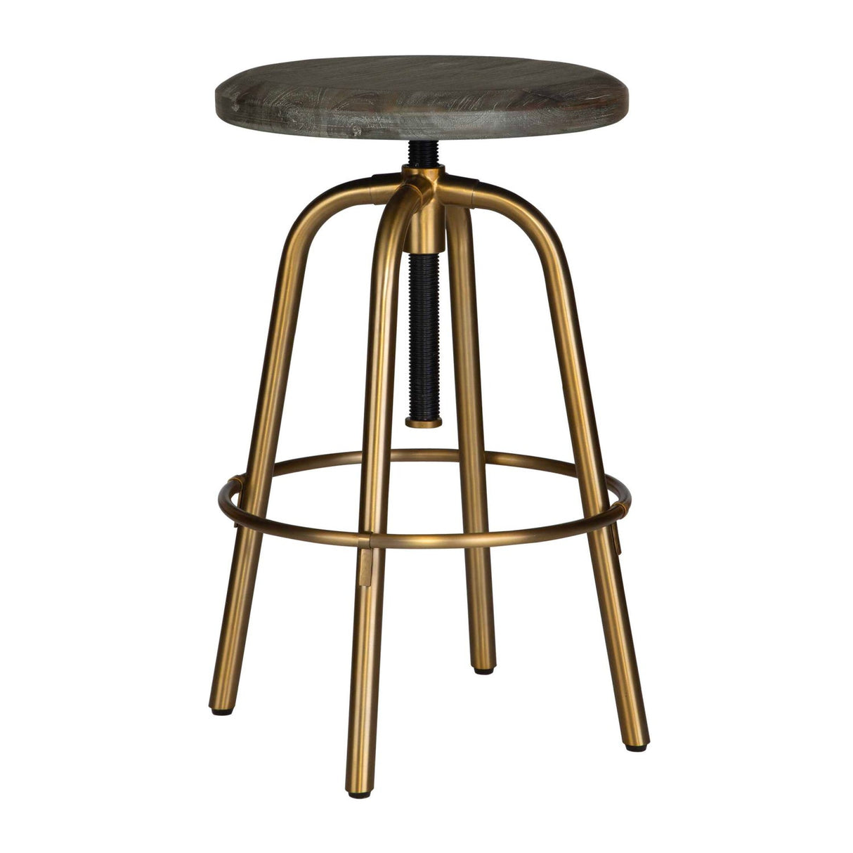 Acacia Top Adjustable Counter Stool by Uttermost Revolve
