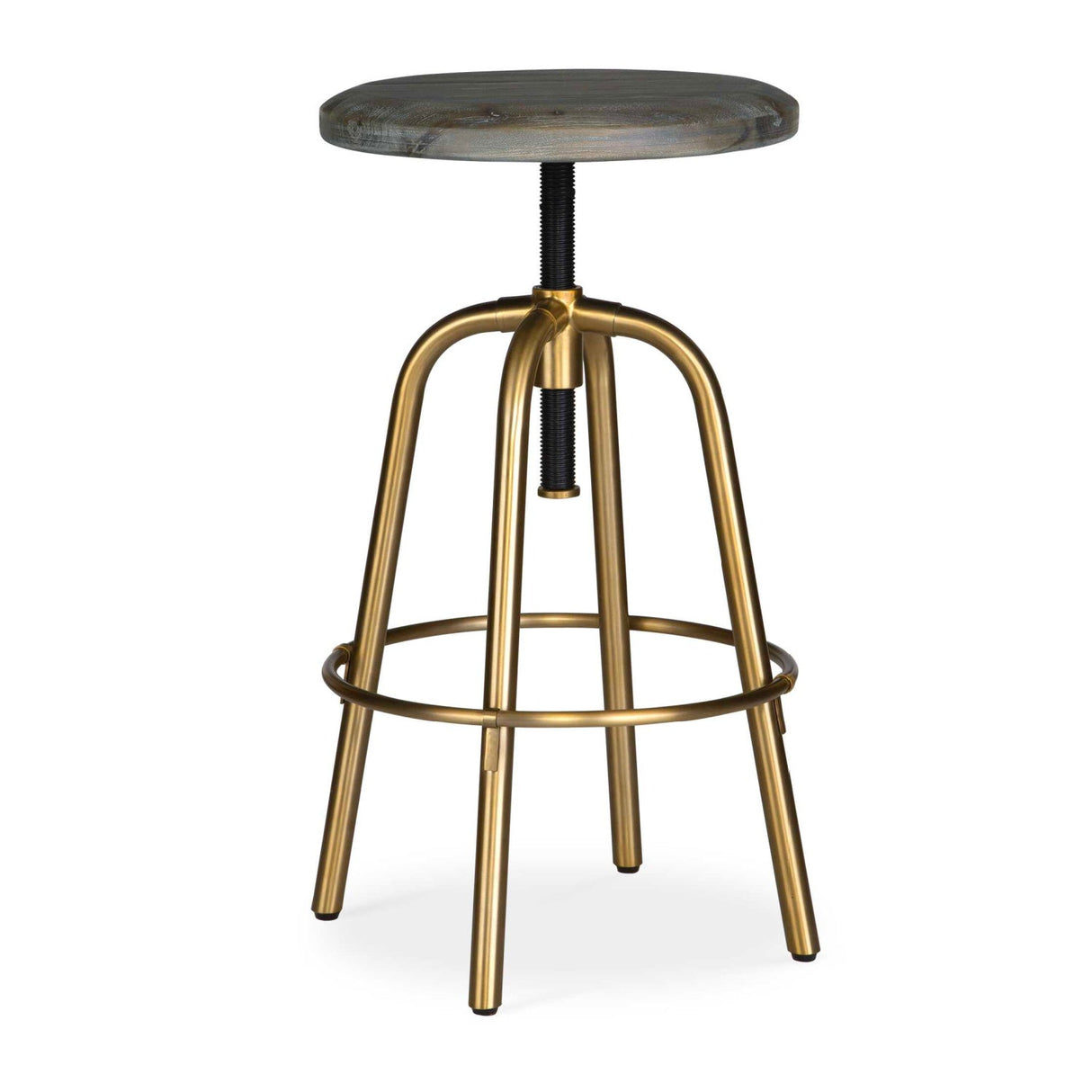Acacia Top Adjustable Counter Stool by Uttermost Revolve, alternate view 4