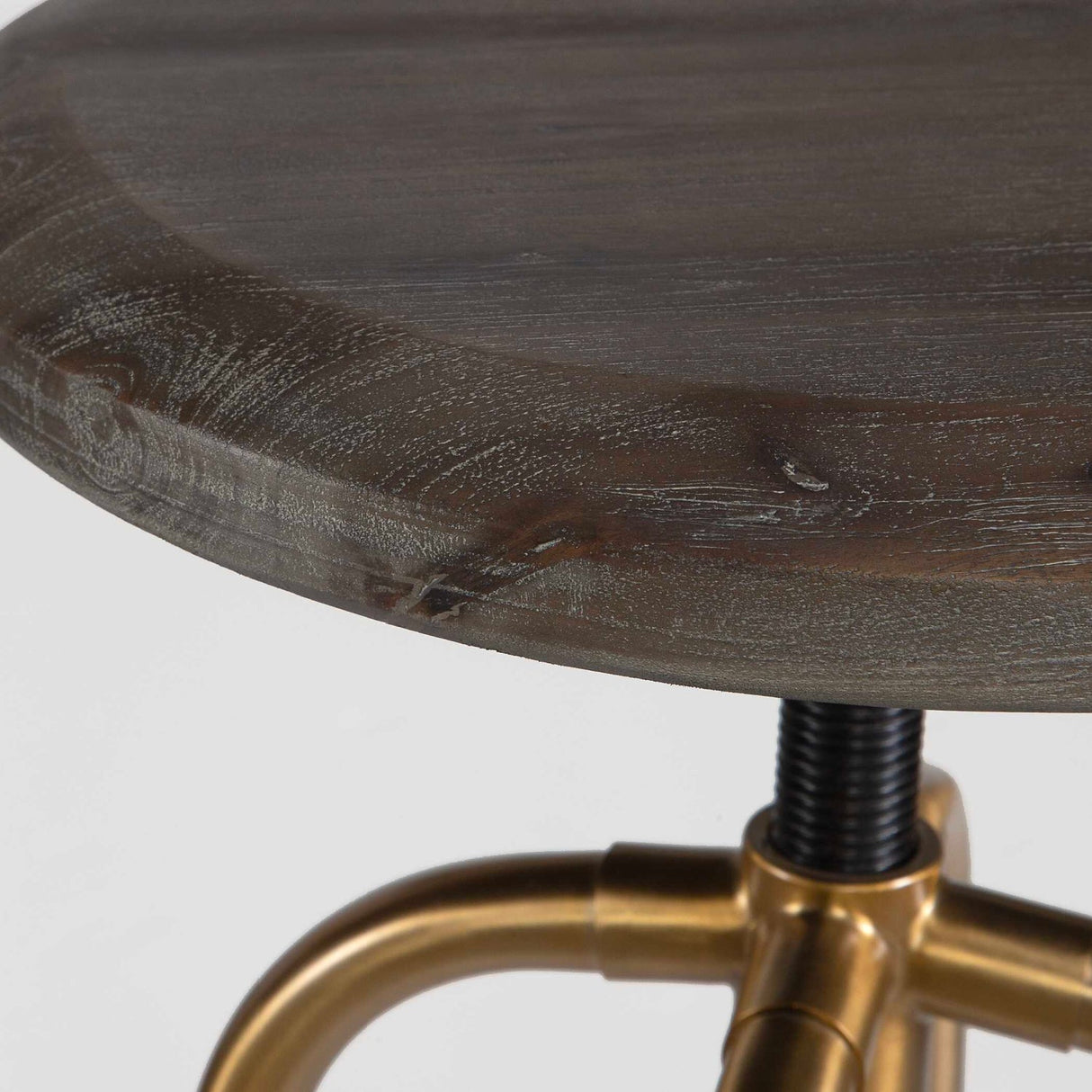 Acacia Top Adjustable Counter Stool by Uttermost Revolve, alternate view 6