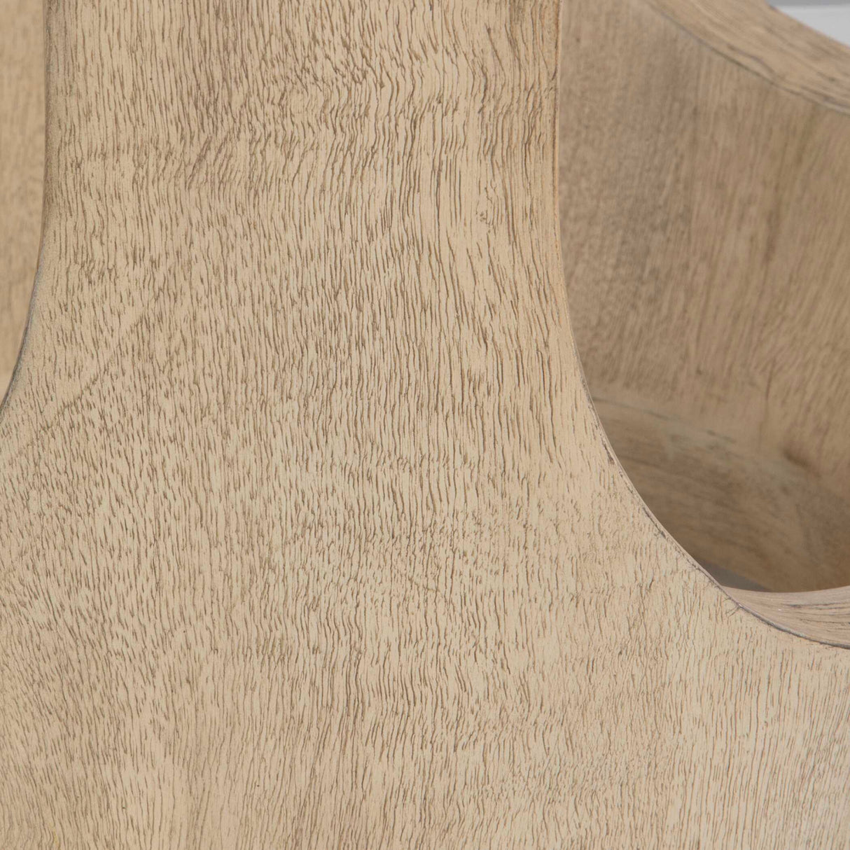 White Limestone Side Table | Oroa.com