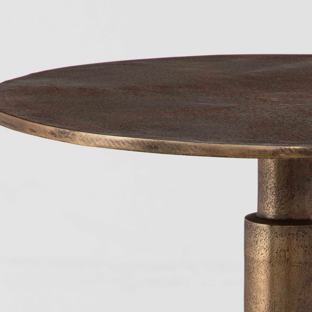 Antique Gold Accent Table by Uttermost Descend, alternate view 4