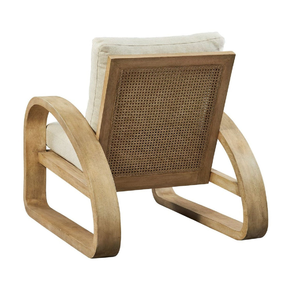 Mango Wood Framed Accent Chair by Uttermost Babora, alternate view 5