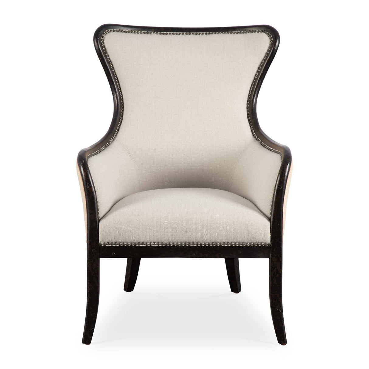 Nail Trimmed Wingback Accent Chair by Uttermost Sandy