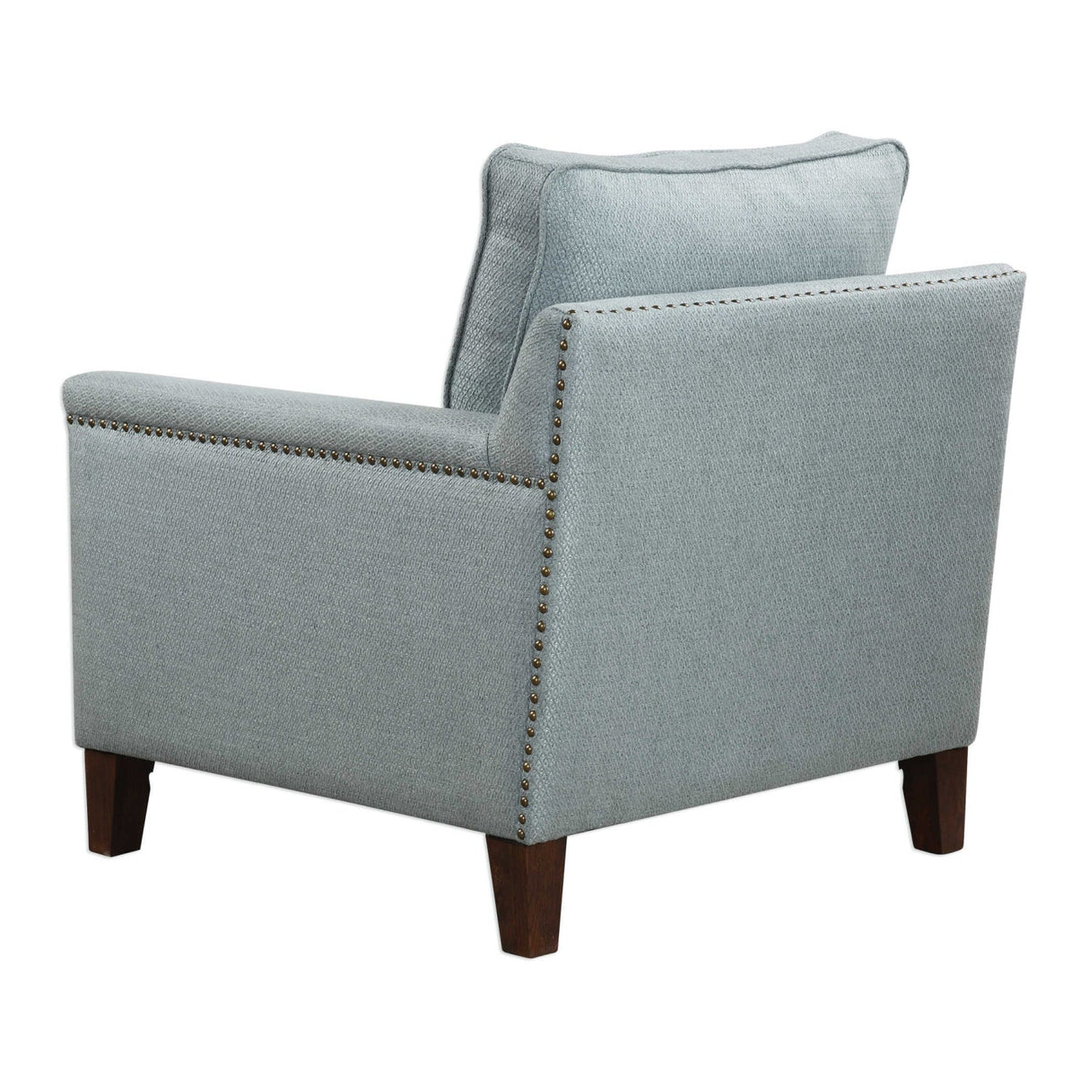 Blue Nail Trimmed Accent Chair by Uttermost Charlotta, alternate view 5