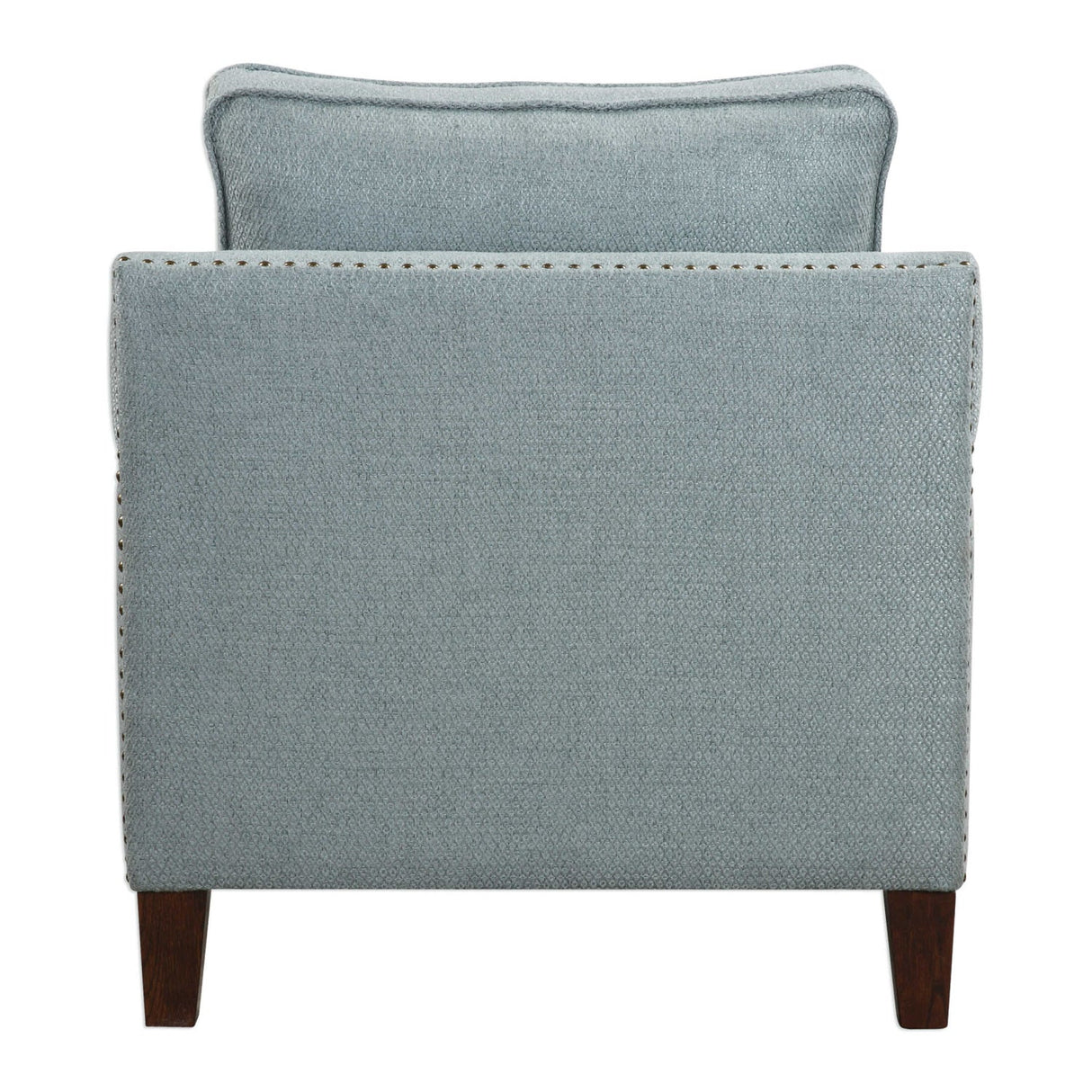 Blue Nail Trimmed Accent Chair by Uttermost Charlotta, alternate view 6