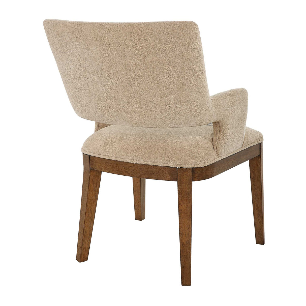 Cream Open-Back Dining Chair by Uttermost Aspect, alternate view 5