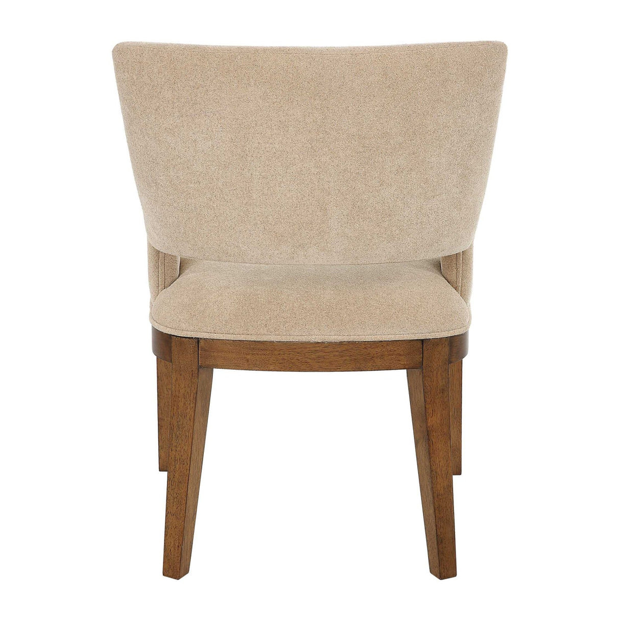 Cream Open-Back Dining Chair by Uttermost Aspect, alternate view 6