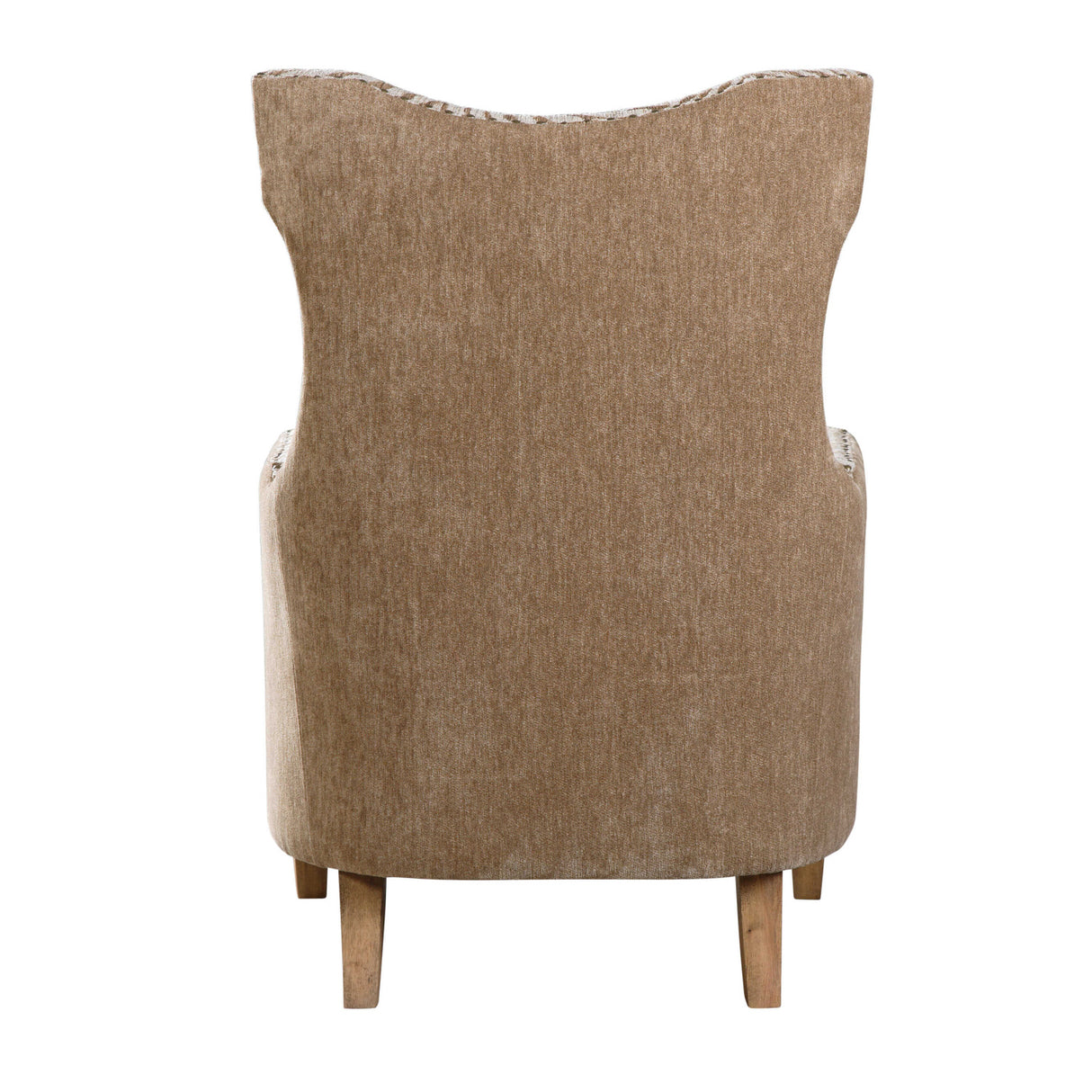 Wingback Beige Lounge Armchair | Oroa.com