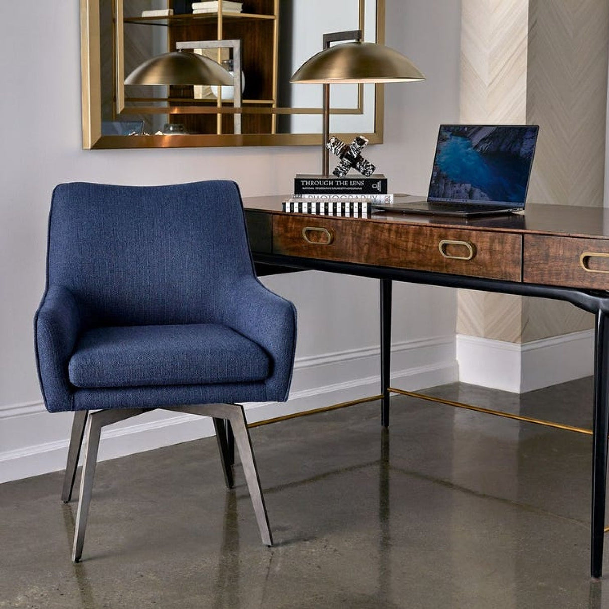 Modern European furniture - Button-Tufted Lounge Chair - www.oroa.com