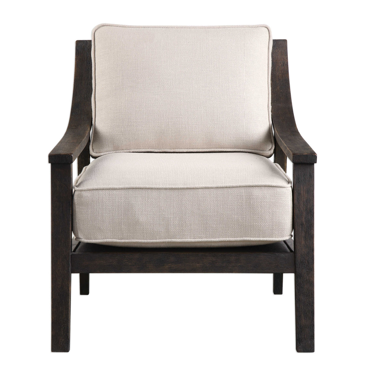 Rustic Hardwood Lounge Chair | Oroa.com