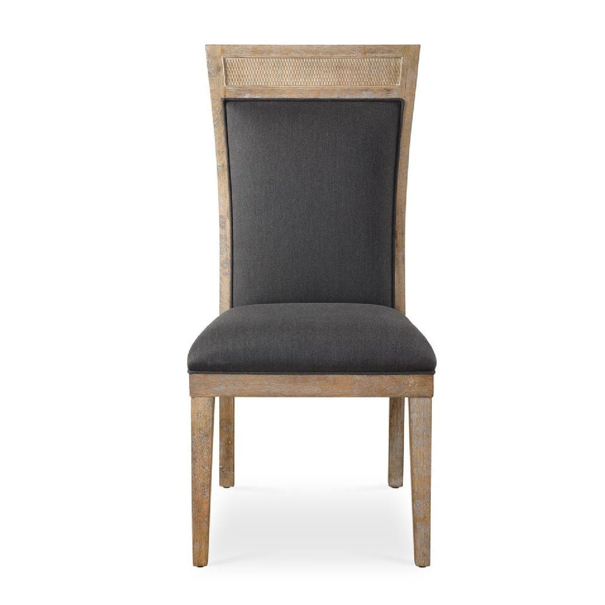 Rustic Gray Fabric Dining Chair by Uttermost Encore
