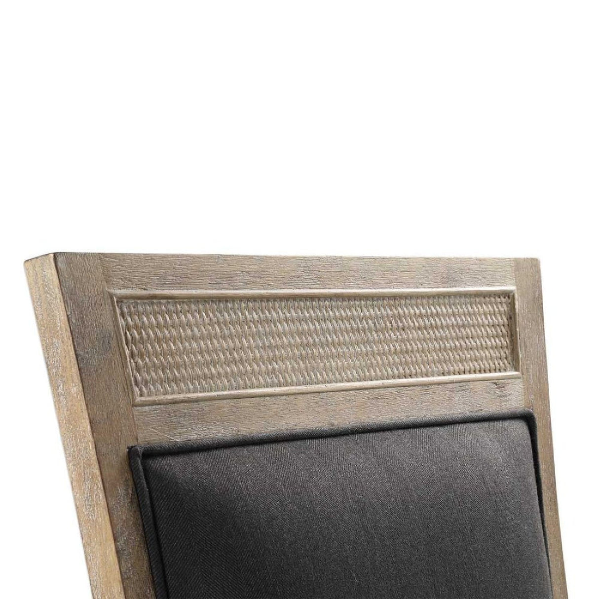 Rustic Gray Fabric Dining Chair by Uttermost Encore, alternate view 7