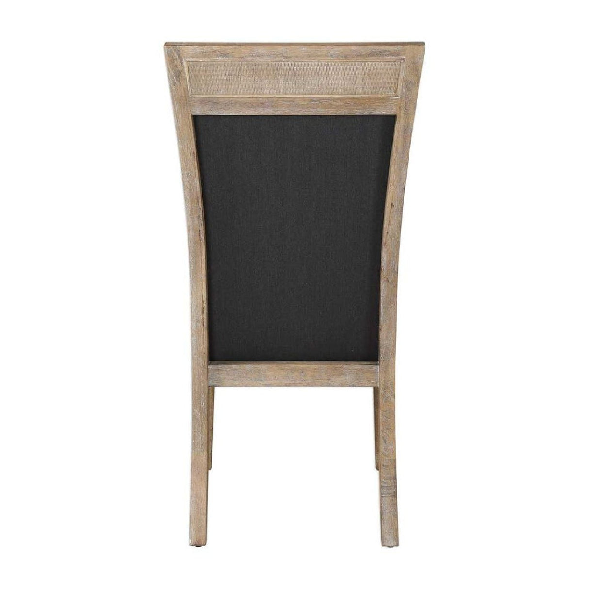 Rustic Gray Fabric Dining Chair by Uttermost Encore, alternate view 5