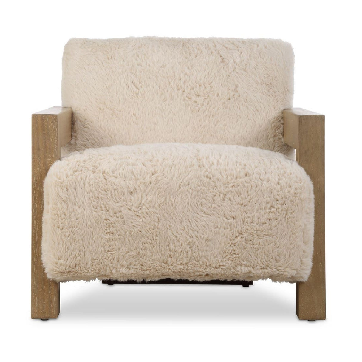 Cream Sheepskin Accent Chair | Oroa.com