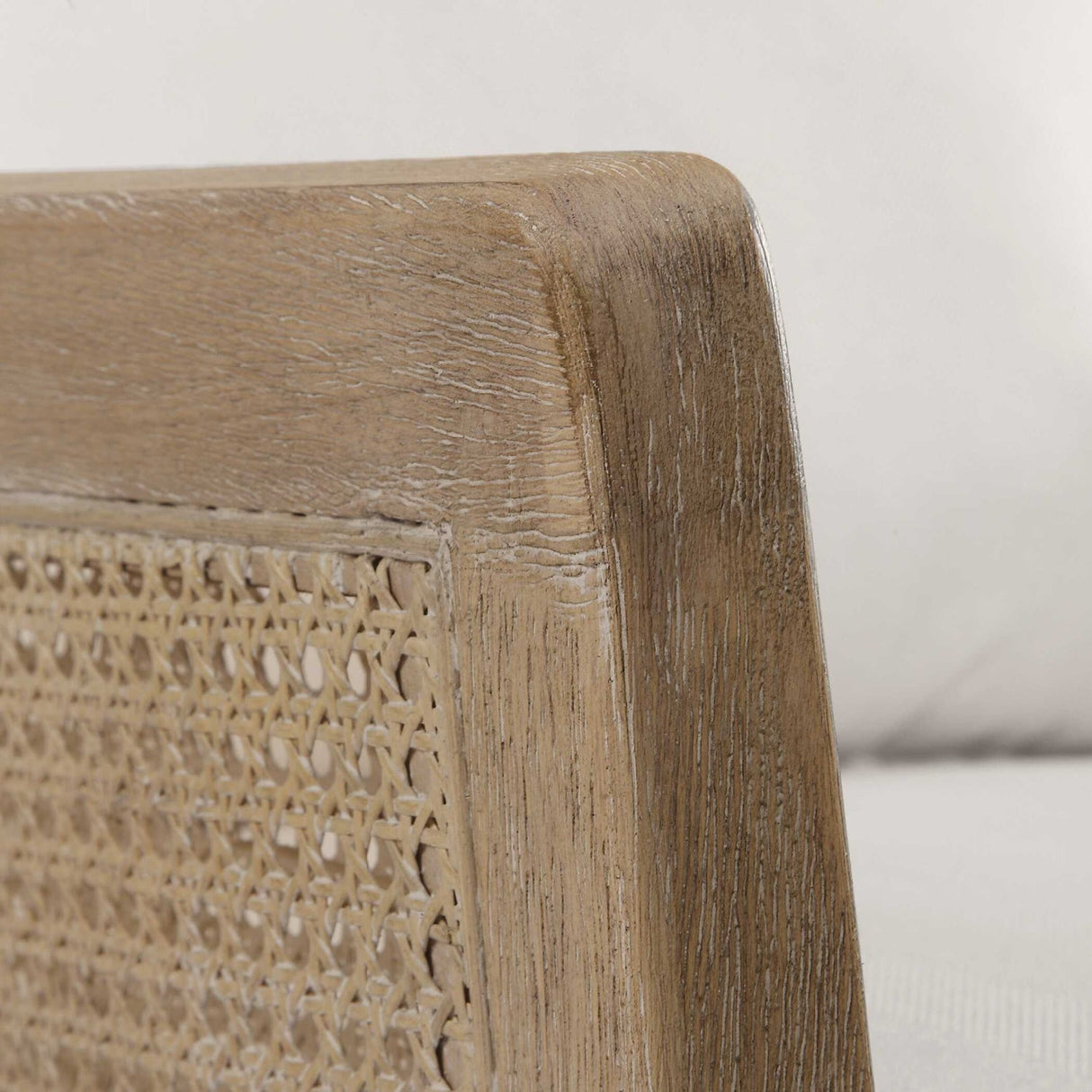 Caneword Padded Lounge Chair by Uttermost Encore, alternate view 6