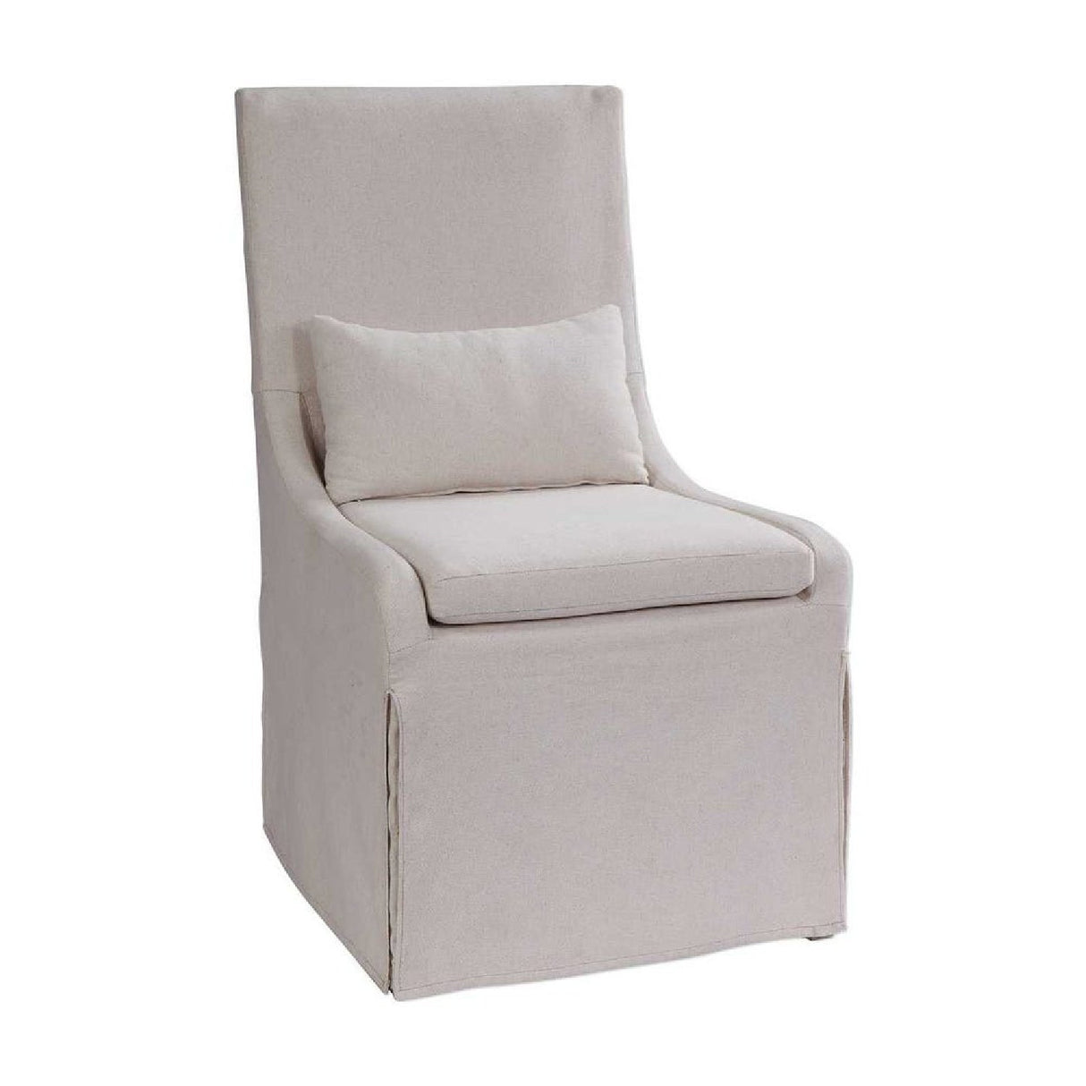 Modern European furniture - Slipcovered Accent Chair - www.oroa.com