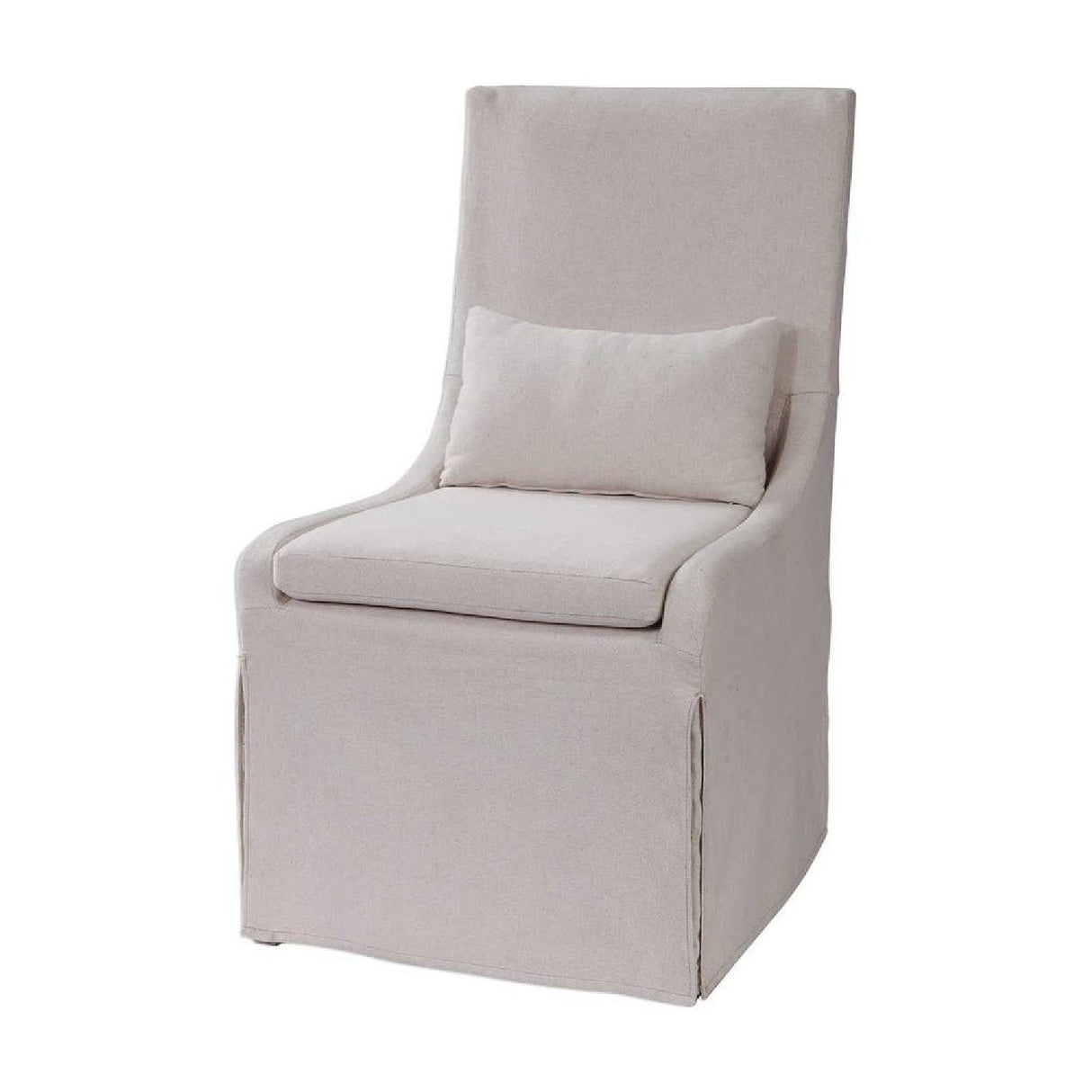 Modern European furniture - Slipcovered Accent Chair - www.oroa.com