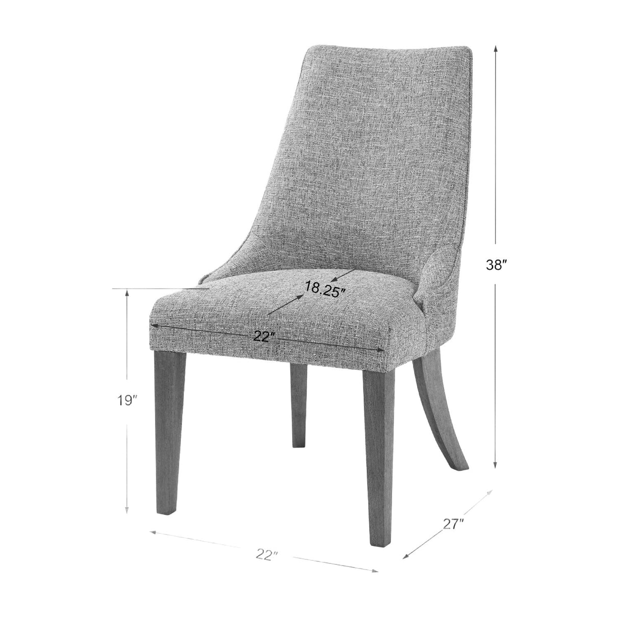 Earth-Toned Fabric Lounge Chair by Uttermost Daxton, alternate view 9